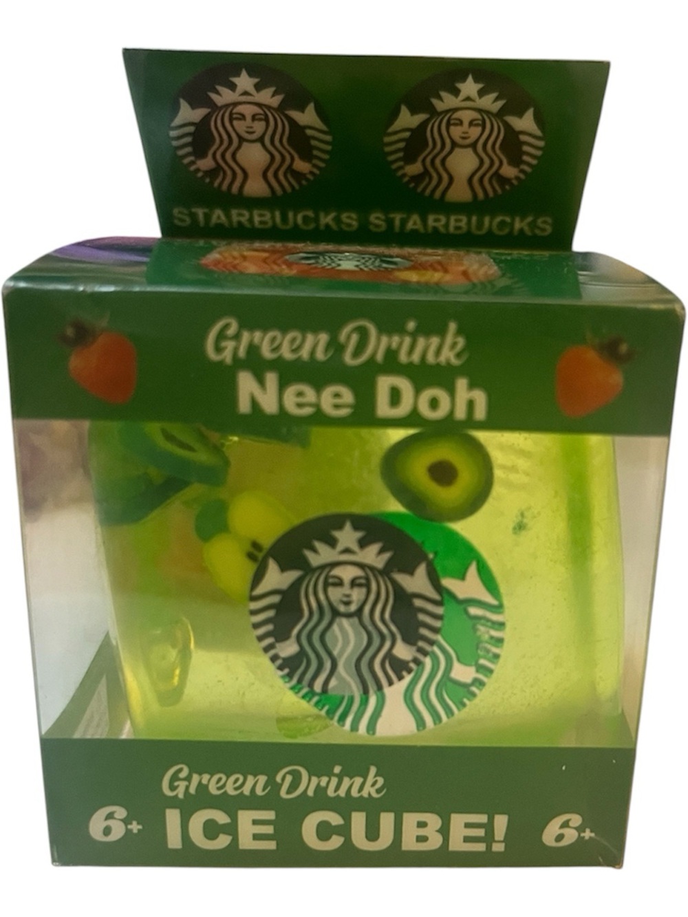 Starbucks Green Nice Cube squish